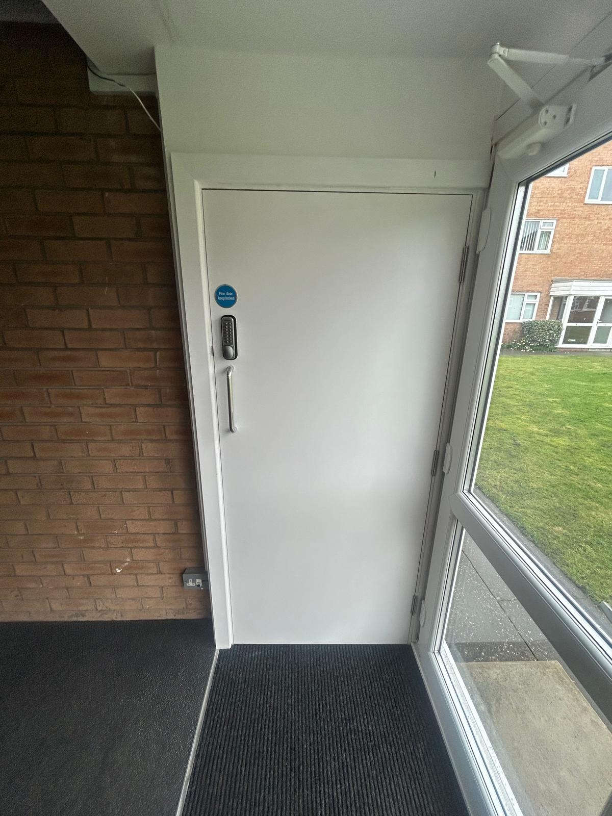 D2 Joinery completed fire door and joinery project, Liverpool
