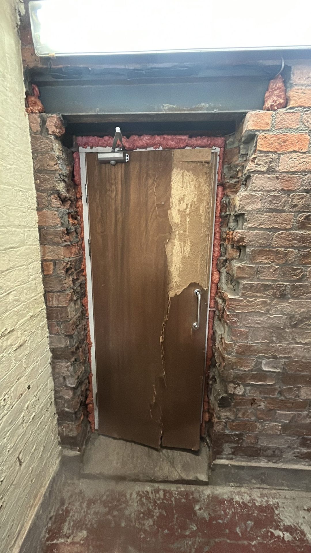Before — Fire door replacement